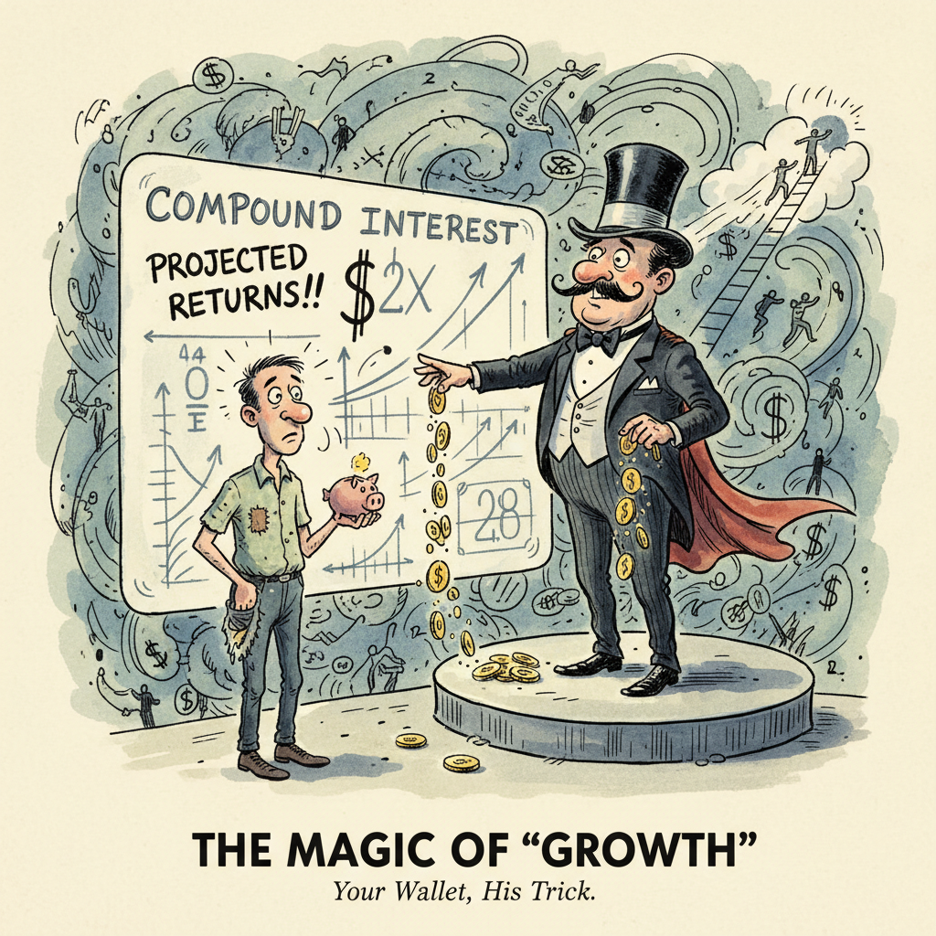 복리의 함정: 당신의 연금보험은 진짜 ‘월복리’를 약속하는가?